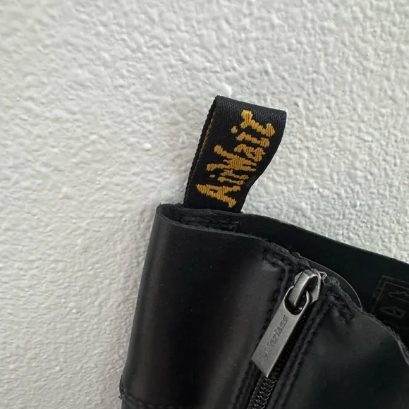 Dr. Martens Black Tall Lace-Up Boots - Picture 2 of 2